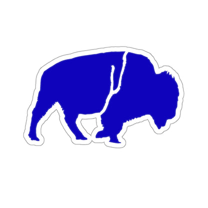 QKA Bills Backers Standing Buffalo Kiss-Cut Stickers