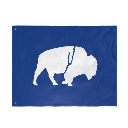 Buffalo Double-Sided Flag, Outdoor Decor, Patriotic Flag, Wall Hanging, Gift for Nature Lovers, Home Decoration