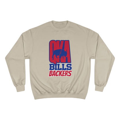 Cozy Sports Sweatshirt with Buffalo Design, Game Day Apparel, Fan Gear, Champion Hoodie, Gift for Sports Lovers