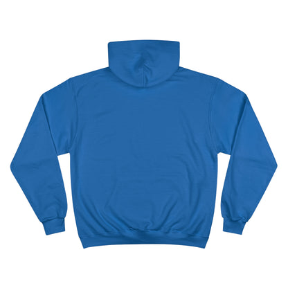 QKA Bills Backers White Standing Buffalo Champion Hoodie