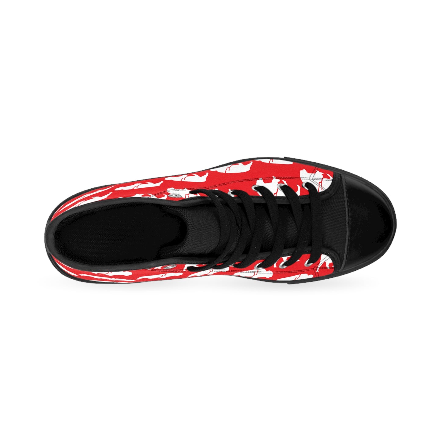 QKA Bills Backers White Standing Buffalo High-Top Sneakers
