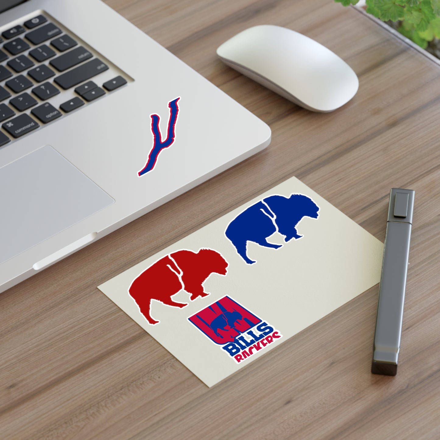Sticker Sheets - The QKA Bills Backers Logo Collection