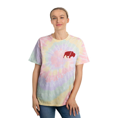 QKA Bills Backers Groovy Tie-Dye Design Tee