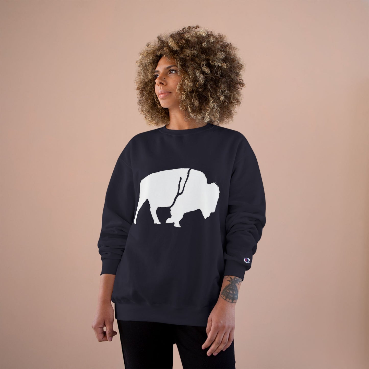 Buffalo Winter Comfort Sweatshirt | Cozy Apparel for Nature Lovers | Great Gift for Holidays & Outdoor Adventures, Unisex Fashion