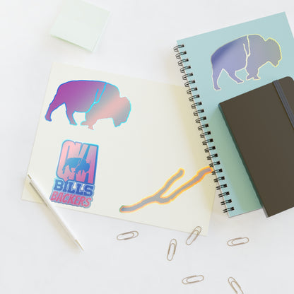 Sticker Sheets - The QKA Bills Backers Logo Collection