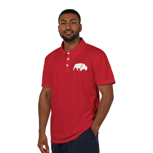 Unisex QKA Bills Backers Logo Polo Shirt