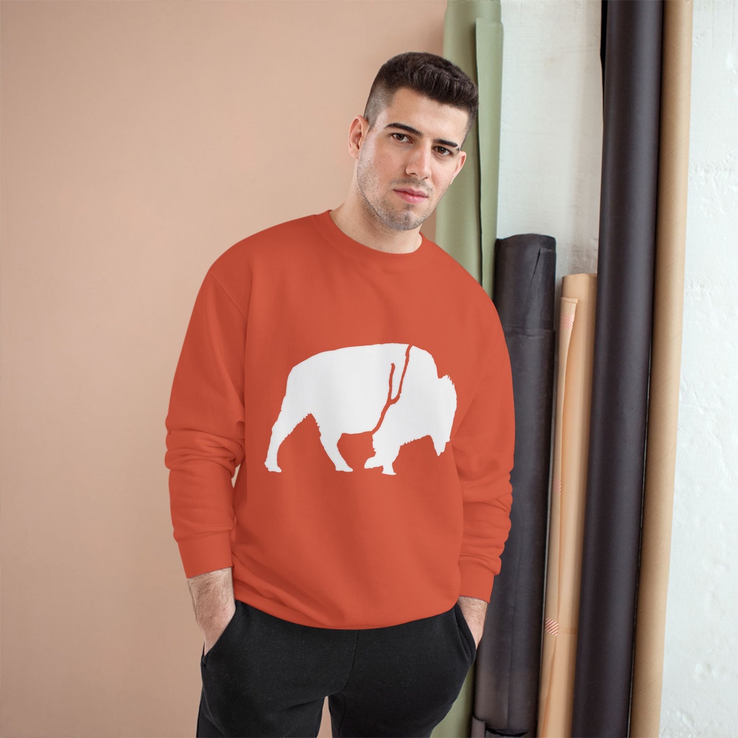 Buffalo Winter Comfort Sweatshirt | Cozy Apparel for Nature Lovers | Great Gift for Holidays & Outdoor Adventures, Unisex Fashion